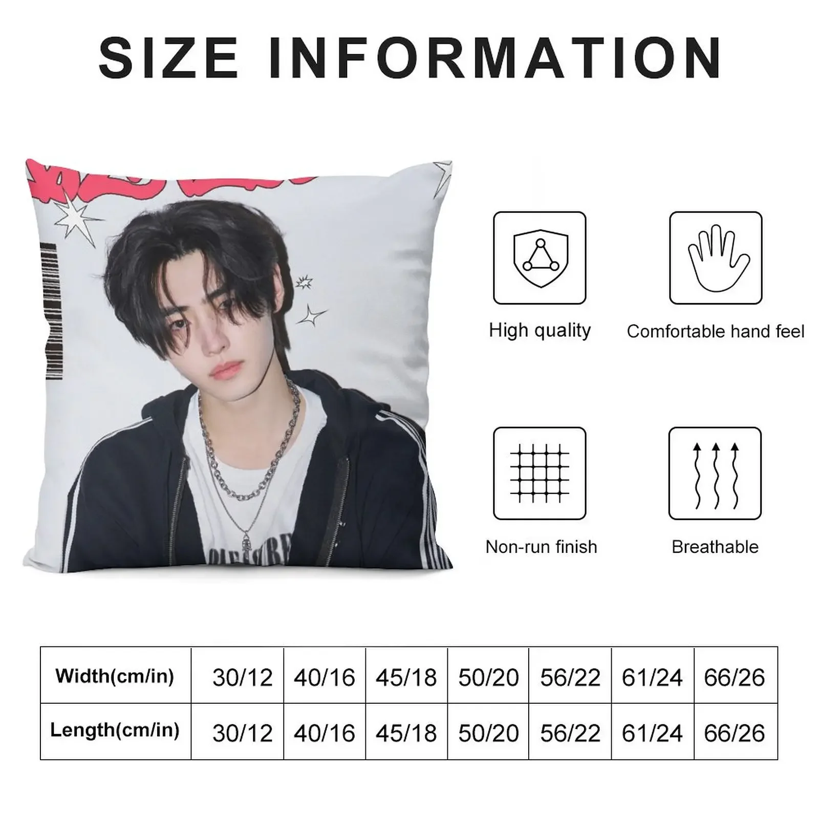 sunghoon birthday(KPOP) Throw Pillow Decorative Cover For Living Room luxury throw pillow covers pillow