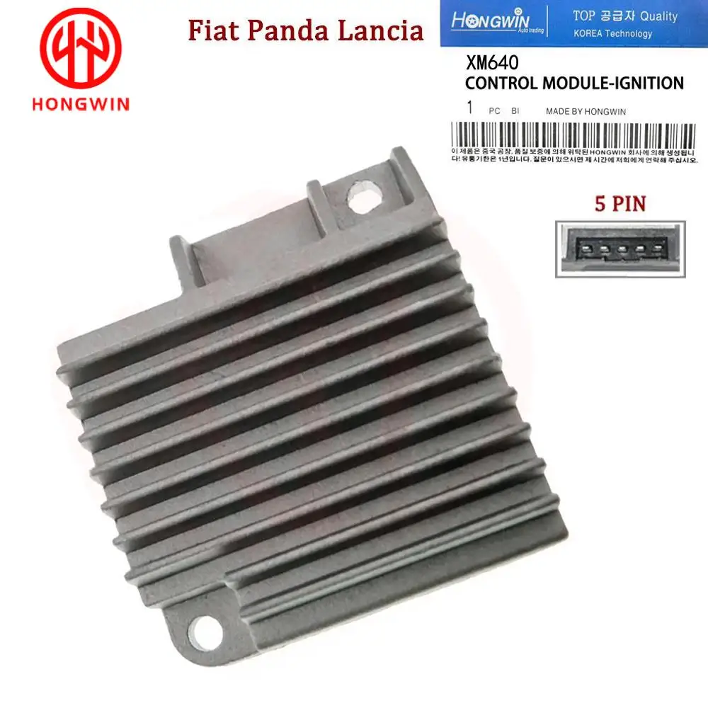 Módulo de Controle de Ignição Novo HONGWIN OEM: XM640 Para Fiat Tempra Panda Tipo Fiorino Duna / Lancia Y10 (156) 9940095 138082 DAB800