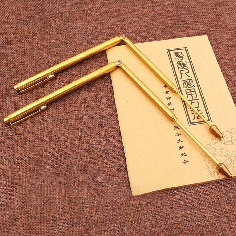 Dowsing Tool Divination Tools Retractable Rods Home Divining Portable Ruler Spiritual Treasure