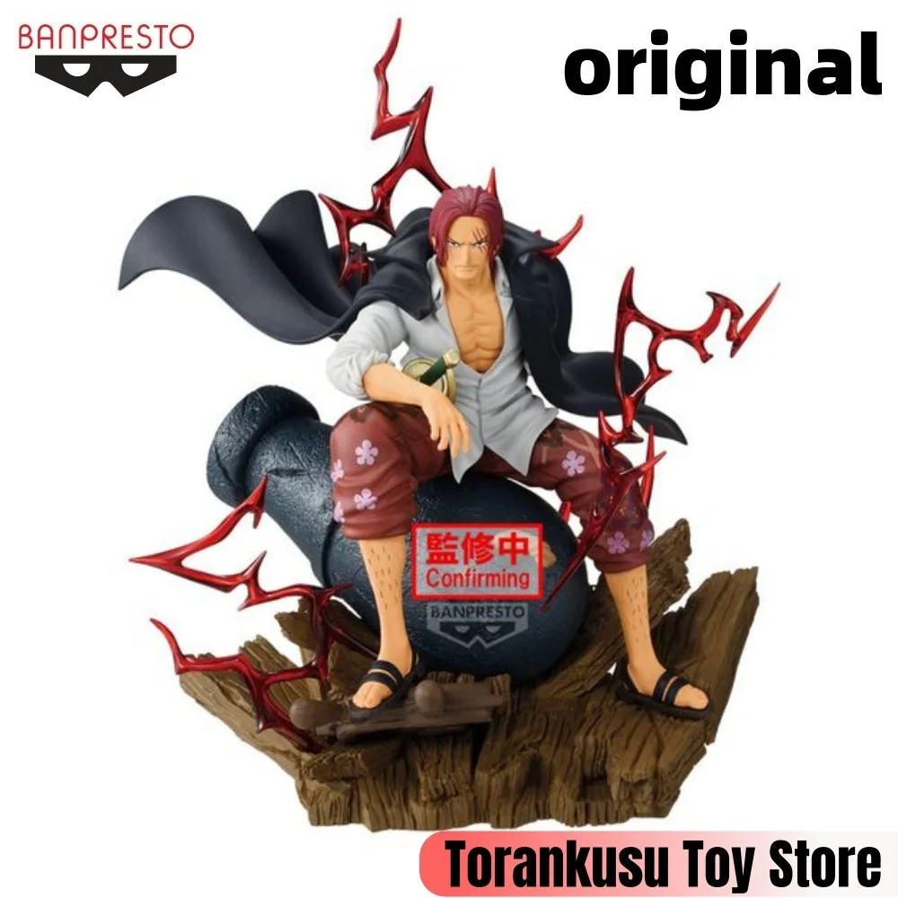 

Banpresto One Piece аниме Akagami no Shanks The Diorama Soul Фигурки Модель Фигурка Оригинальные украшения Figuarts Игрушки