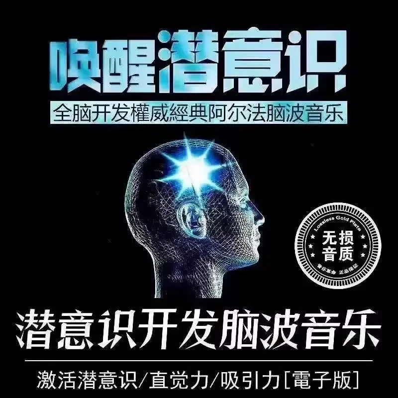 Alpha Coefficient Brainwave Right Brain Potential Alpha Audio Concentration Training Memory Lossless Music USB Stick