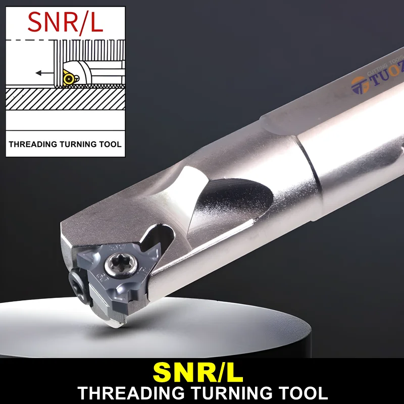 

SNR/L0010K11 SNR/L0016Q16 SNR0020R22 SNL0025S16 SNL0020R16 11ER 16ER Internal Thread Turning Tool CNC SNR SNL Lathe Cutter Bar