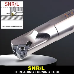SNR/L0010K11 SNR/L0016Q16 SNR0020R22 SNL0025S16 SNL0020R16 11ER 16ER Internal Thread Turning Tool CNC SNR SNL Lathe Cutter Bar