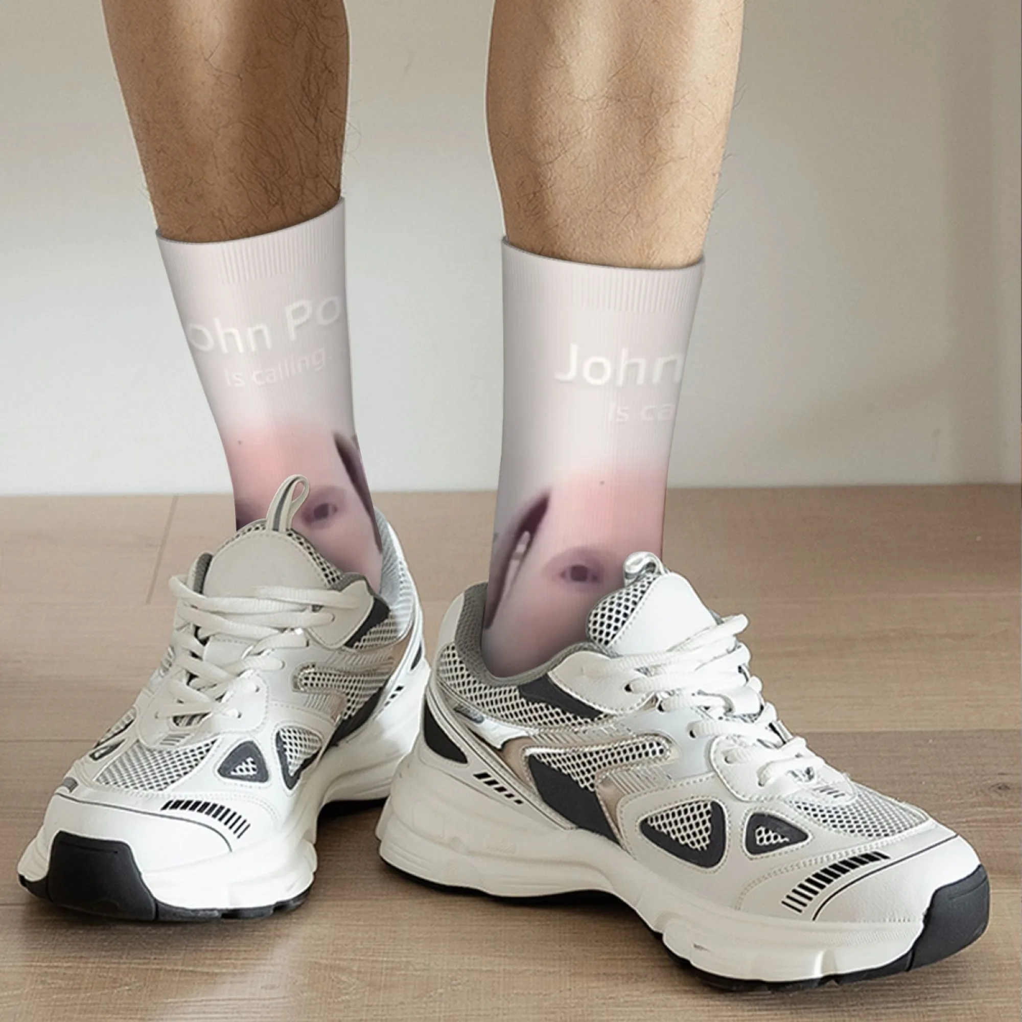 Niedliche John Pig Herrensocken, Persönliche Neuheit Lustige Socken, Atmungsaktive Hautfreundliche Weiche Rutschfeste Sportsocken, Verrückte Partygeschenke – Detail 2