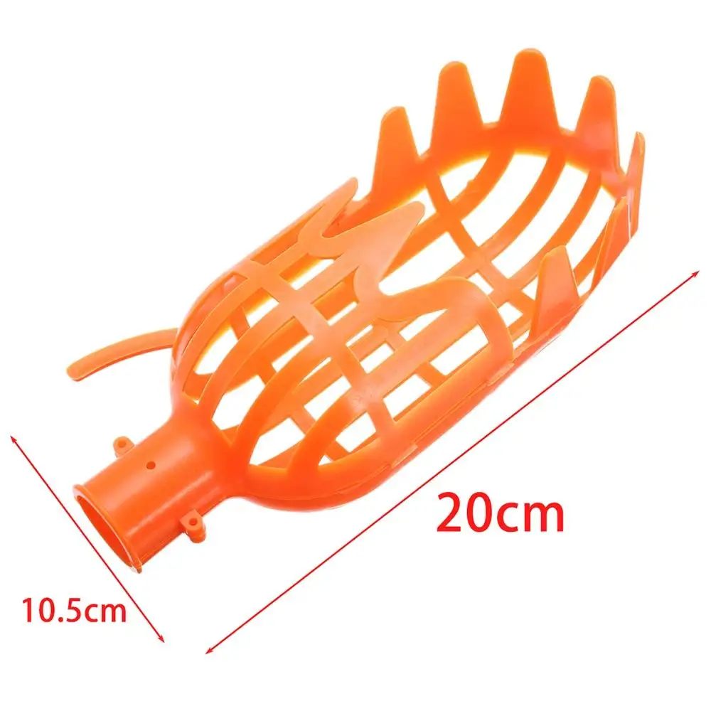 Garden Basket Fruit Picker Head 1PC Multi-Color Plastic Fruit Picking Tool Catcher Agricultural Bayberry Jujube Picking Supplies