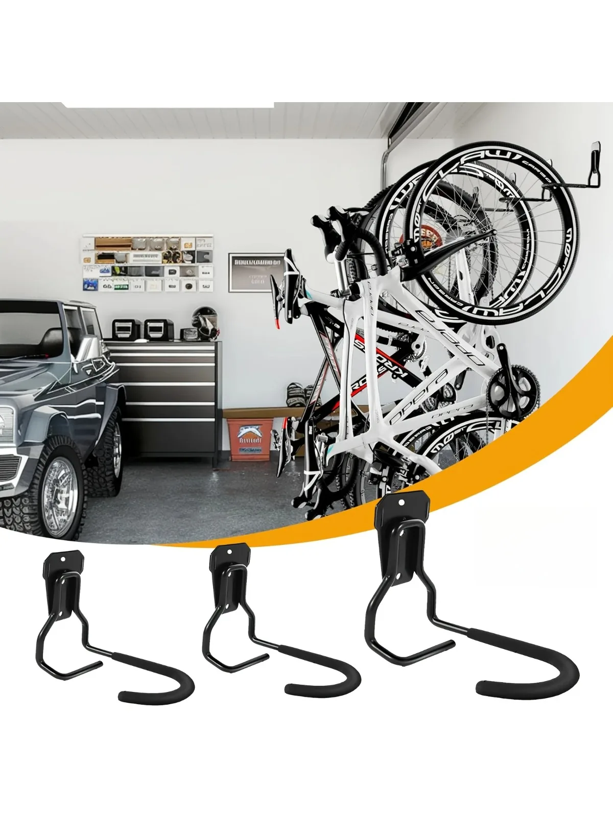 AliExpress Bike Stands Wall Mount Bicycle Stand Holder Mountain Bike Rack Stands Hanger Hook Storage Bicycle Hanger Garage Ceiling Storage