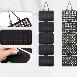 Felt Jewelry Hanging Organizer Bag Wall-Mounted Large Capacity Detachable Jewelry Hanger Badge Earrings Display Storage Holder