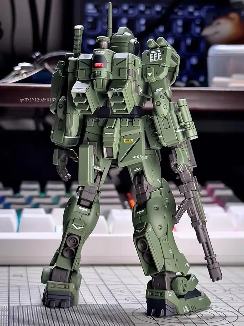Nuevo XFS HG Rgm-79s Gm Spartan 1/144 Kit de modelo de montaje a escala figura de acción decorativa de plástico Hobby muñeca de juguete para regalo de colección