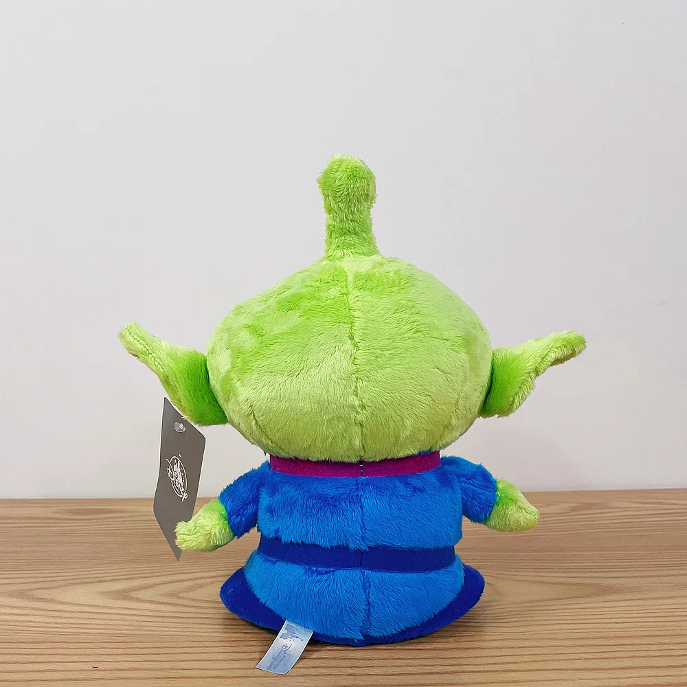 Disney Anime Toy story Aliens three eyes robot stuffed plush toy ALIEN Mini green man dolls pillow Model home decoration gift