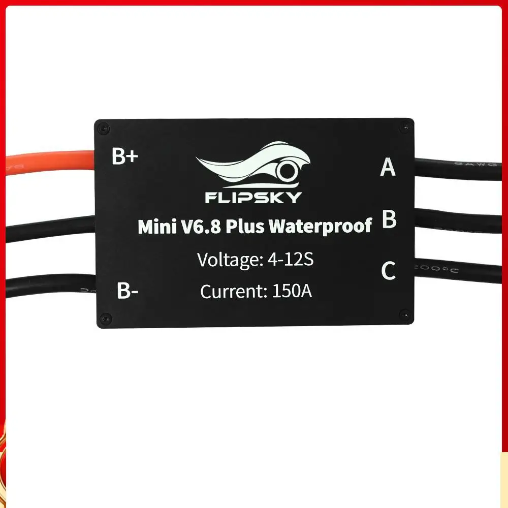 Flipsky IP68 Waterproof ESC Electronic Speed Controller Mini FSESC6.8 Plus Based on VESC6 150A for Efoil Ejet / Boat