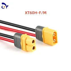 1 pcs/5 pcs amass xt60h Stecker Buchse Stecker mit 12/awg Silikon draht für RC Lipo Batterie fpv Drohne