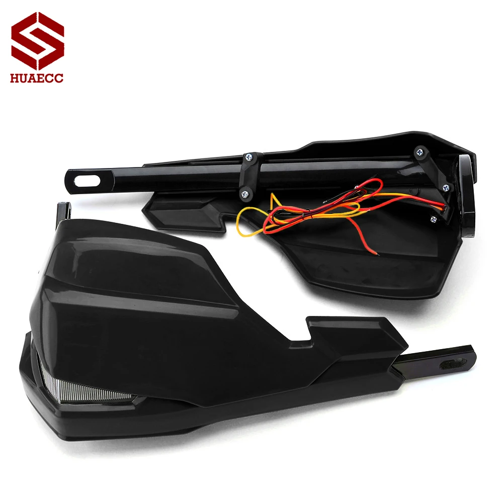 22mm 28mm Motorcycle Hand Guards Handguard Protector with Turn Signal Light Motocross Scooter ATV Proguard Guard Gear