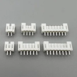 50pcs JST PH 2.0 2P 3P 4P 5P 6P 7P 8P 9P 10P 11P 12 pin Header 2.0mm male material PH2.0 2mm Connectors Leads PH-A straight pins