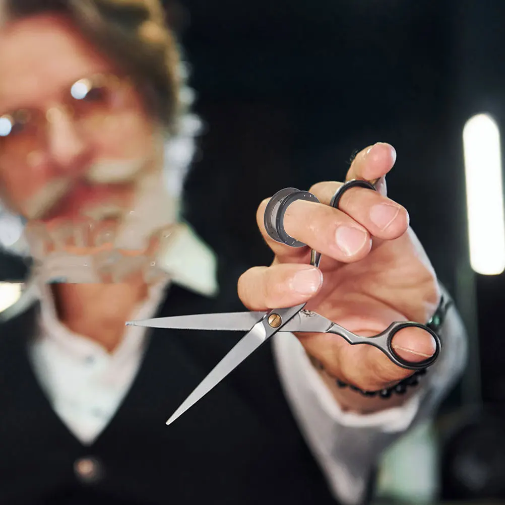 

24Pcs Silicone Scissors Finger Rings Flexible Soft Thumb Inserts Grooming Shears Accessories Non-Slip Comfortable Protective