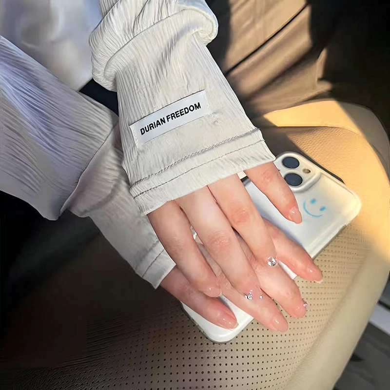 Summer Loose Ice Silk Uv Prote - огляд і ціна Fingerless Glove Knit