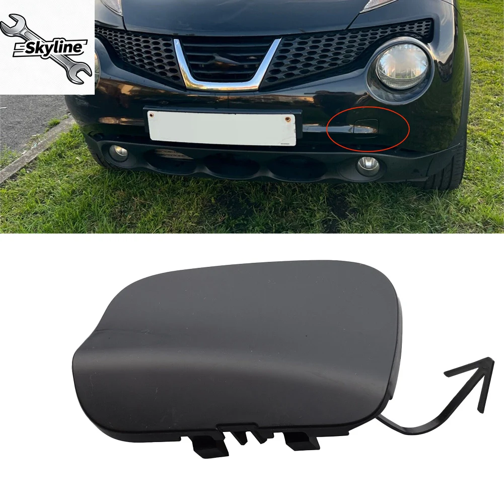 1pc Front Bumper Tow Hook Eye Cap Cover Plastic Replacement For11-14 622A0-1KA0A Car Accessories