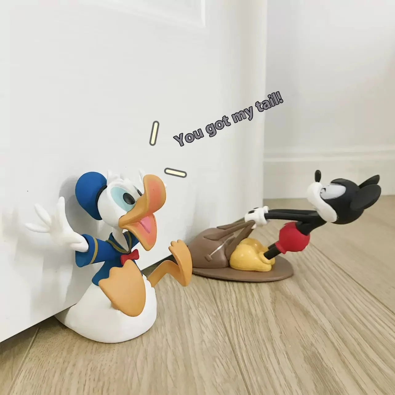 

Disney Mickey Mouse Door Stoppers Cartoon Donald Duck Creative Reusable Windproof Home Office Anti-collision Doorstop Blockers