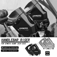 Abrazadera elevadora de manillar de motocicleta 450 MT, adaptador de extensión de elevación de barra de mango CNC para CFMOTO CF MOTO 450MT MT450 MT 450 2024-2025