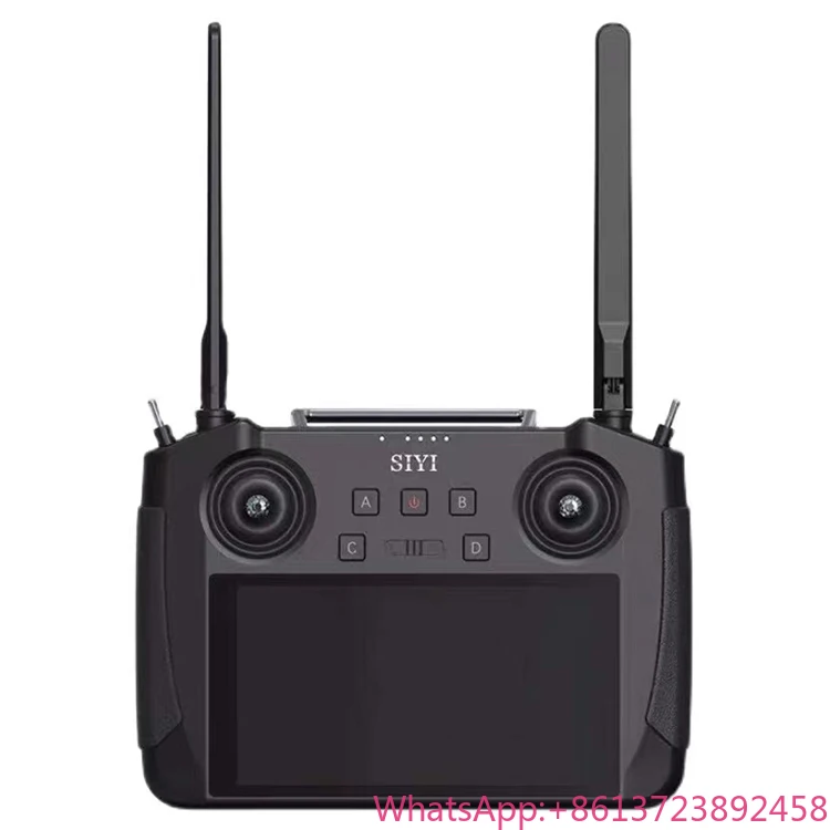 

SIYI MK15 Mini HD UAV Smart Controller 15KM Range Android Handheld Ground Station Dual 1080P FPV Radio Control Battery for RC