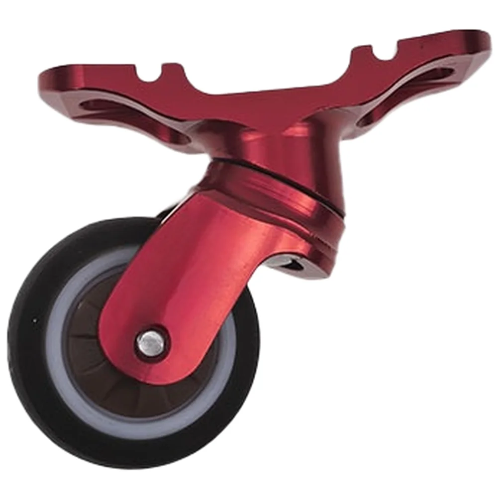 For BROMPTON Folding Bike Mudguard Mountable 32mm Silent Caster Wheel Made of Anodized Aluminum Alloy for A C T P Line Models