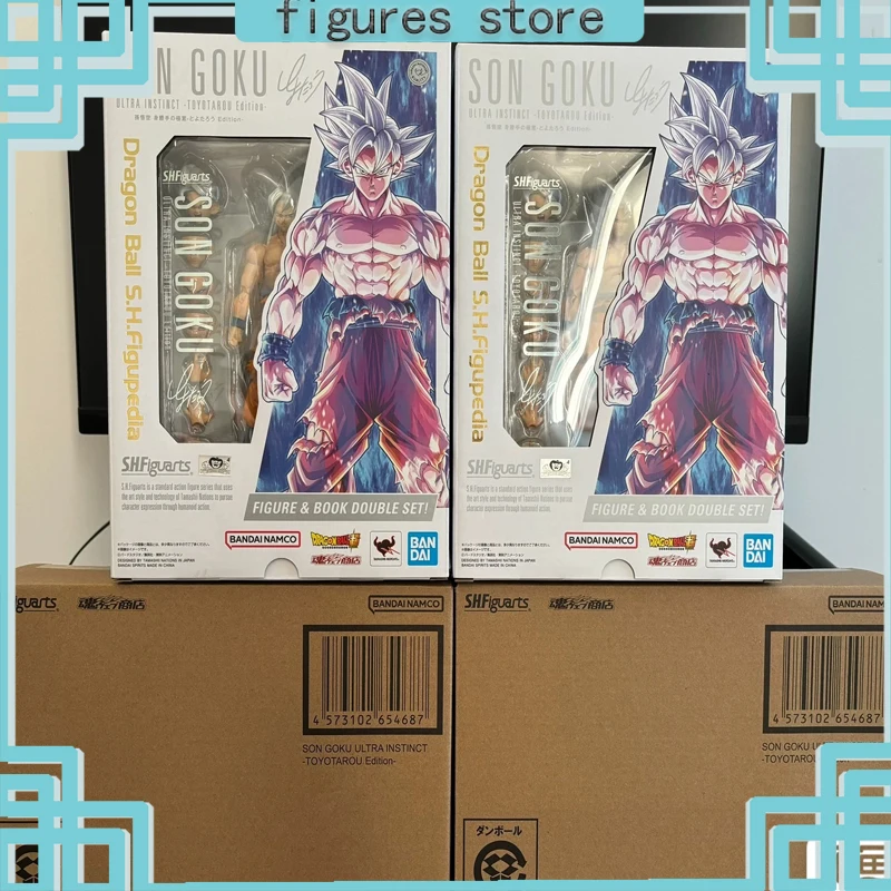 

In Stock Original Bandai S.H.Figuarts SHF Dragon Ball Z Son Goku Ultra Instinct Toyotaro Edition VJ30TH Anime Model Toys