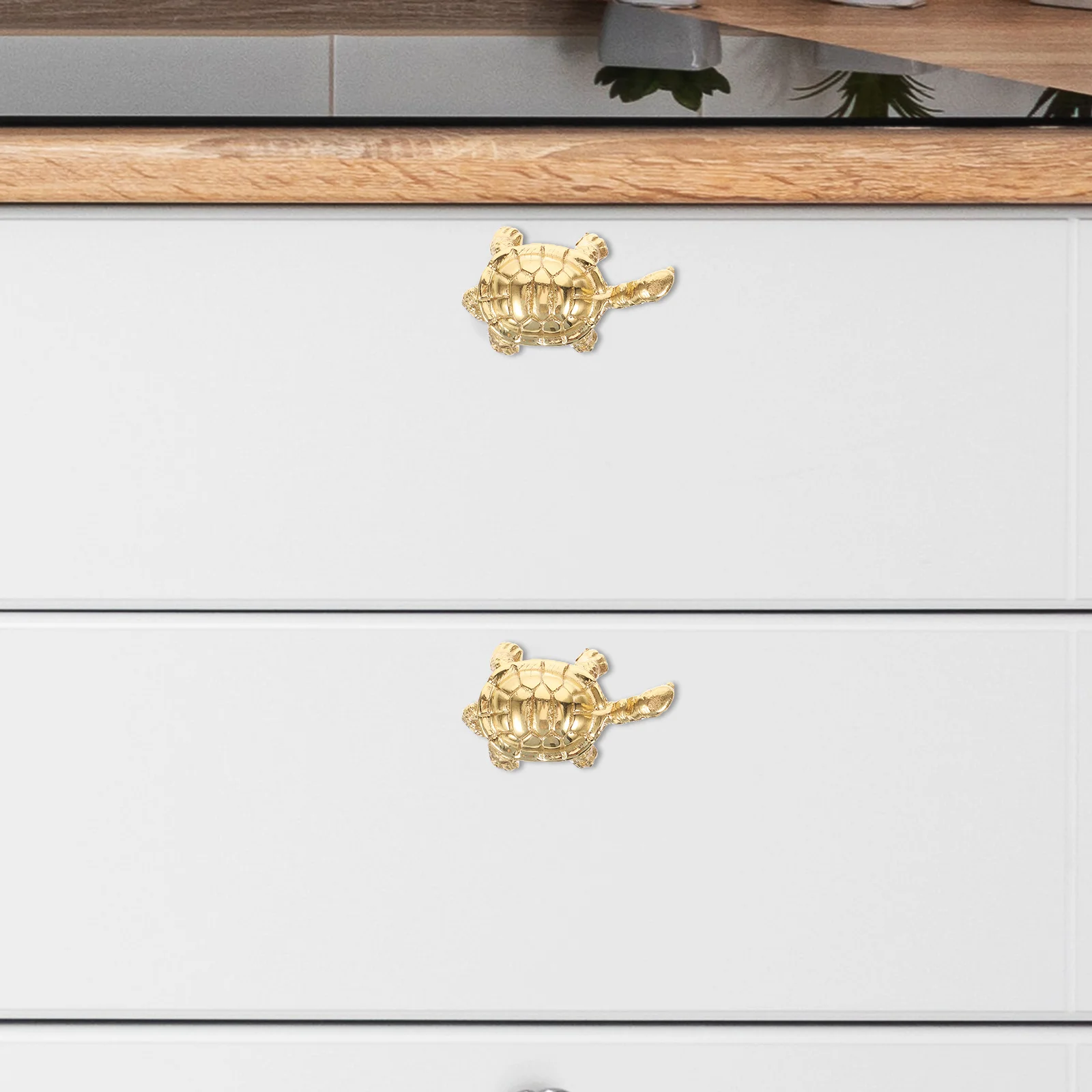 

1pcs Brass Mini Turtle Handle Drawer Knob For Cabinet Wardrobe Cupboard Door Pull Decorative Animal Hardware Fitting
