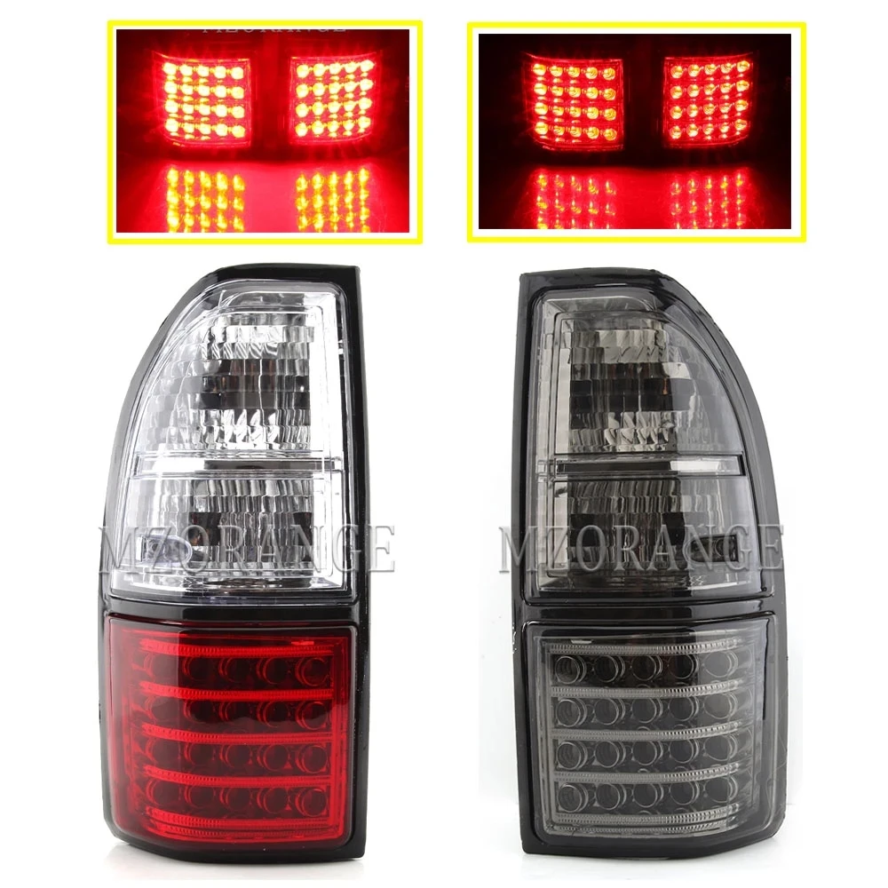 Car Styling Rear Tail Light For Toyota Land Cruiser 90 1997 1998 1999 2000 2001 2002 Taillamp Brake Stop Lamp LED Super Bright