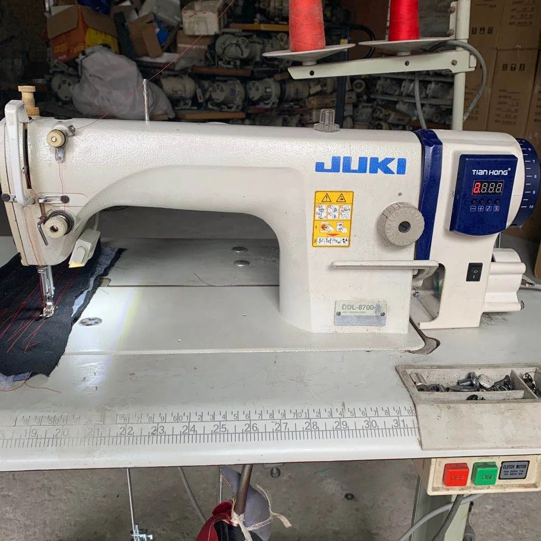 warehouse sale USED JUKI-7000A-7 lockstitch industrial sewing machine price