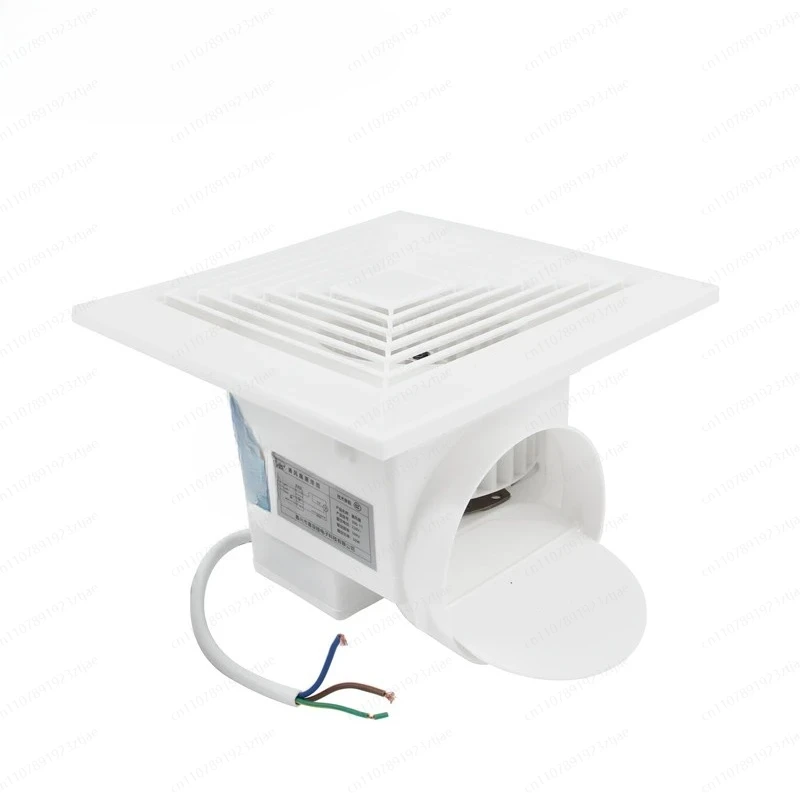 6/8 inch Ceiling-mounted Exhaust Fan Low Decibel Ventilation Large Air Volume For Gypsum Board Wooden Plastic buckle board 110V