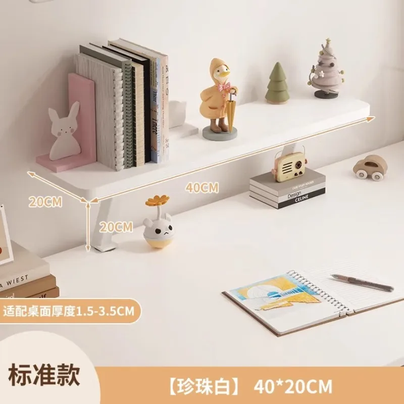 Dormitory home desktop finishing, desk heightening rack, monitor heightening rack suspended