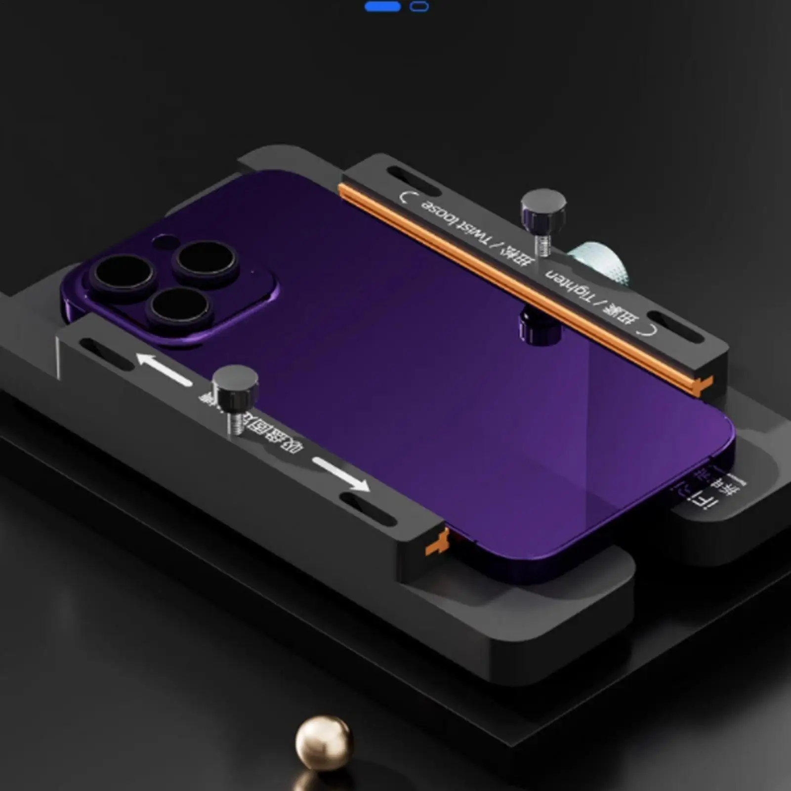 Telefon Bildschirm Entfernung Leuchte Werkzeuge Saugnapf Telefon Bildschirm Opener Befestigungs Klemme Smartphone Reparatur Liefert Für Ehemann Sohn