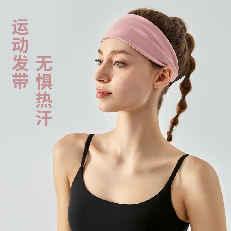 

Ningbo Big Tree Sweat-Absorbing Headband Summer Yoga Fitness Hairband for Women Running Sports Headscarf