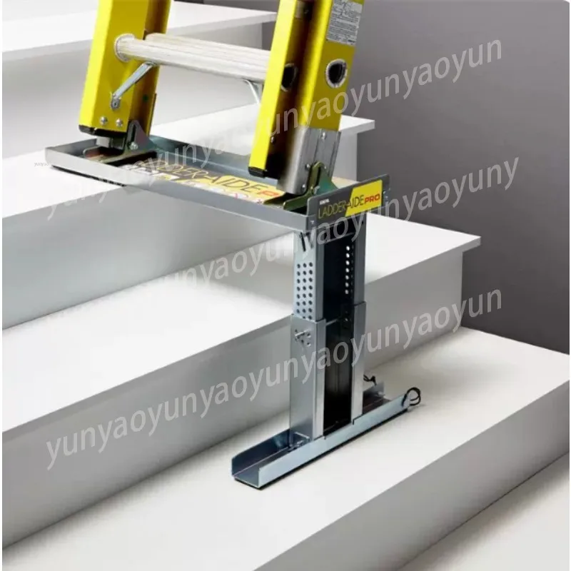Ladder Leveling Foot Pad Anti Slip Stable Support Base Wear Resistant Adjustable Ladder Leveler for Household Outdoor Safety Use