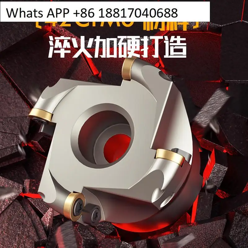 1Pc EMR5R/6R cutter head plane rough numerical control shank surface milling machine cutter head machining center