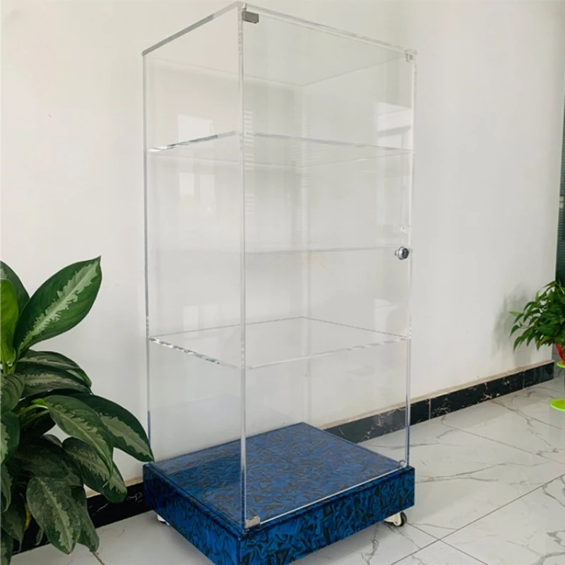 Acrylic Display Cabinet High-end Valuables Collection Dust-proof and Ash-proof Display Box Figure Display