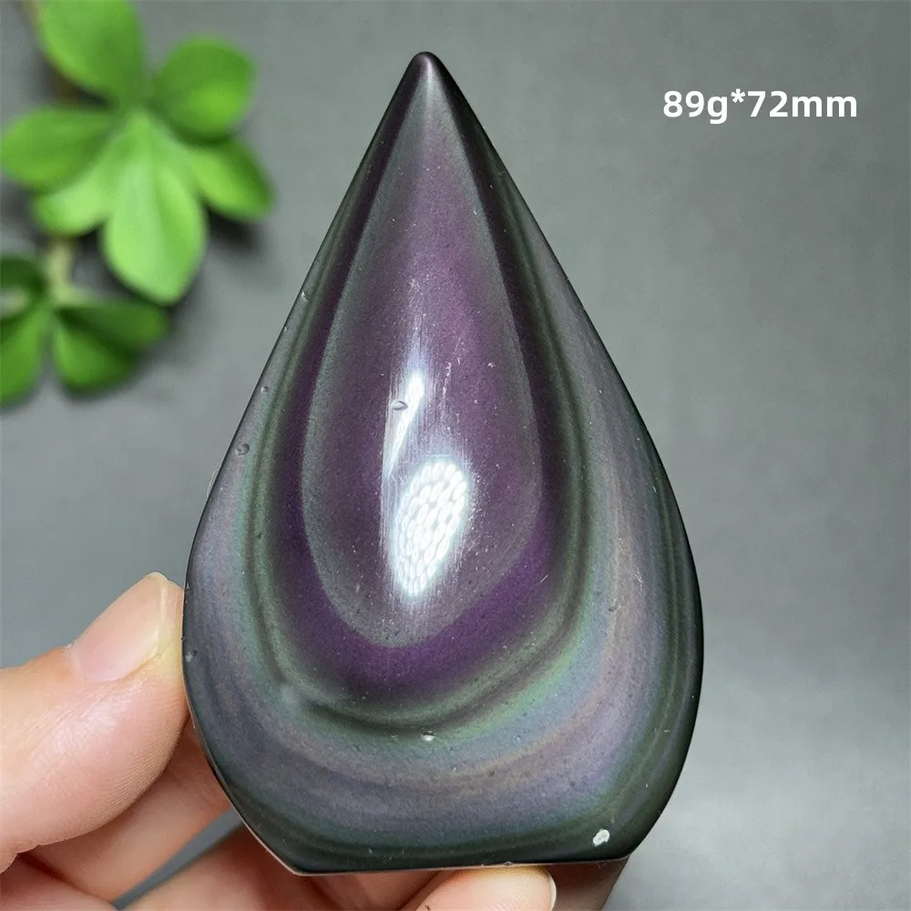 Natural Rainbow Stone Free Form Crystal Reiki Meditation Healing Witchcraft Sacrifice Home Decoration Gift
