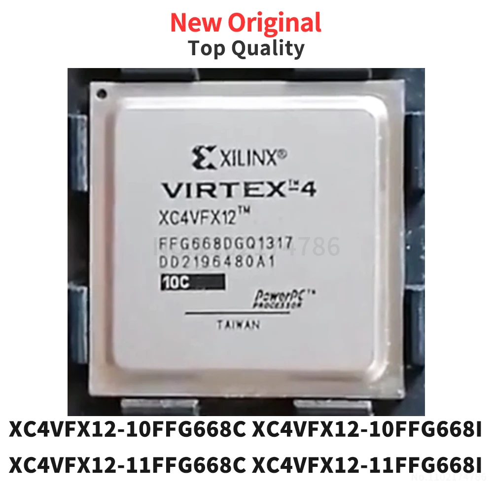 (1 Piece) XC4VFX12-10FFG668C XC4VFX12-10FFG668I XC4VFX12-11FFG668C XC4VFX12-11FFG668I BGA668 Progammable Chip XC4VFX12 FFG668