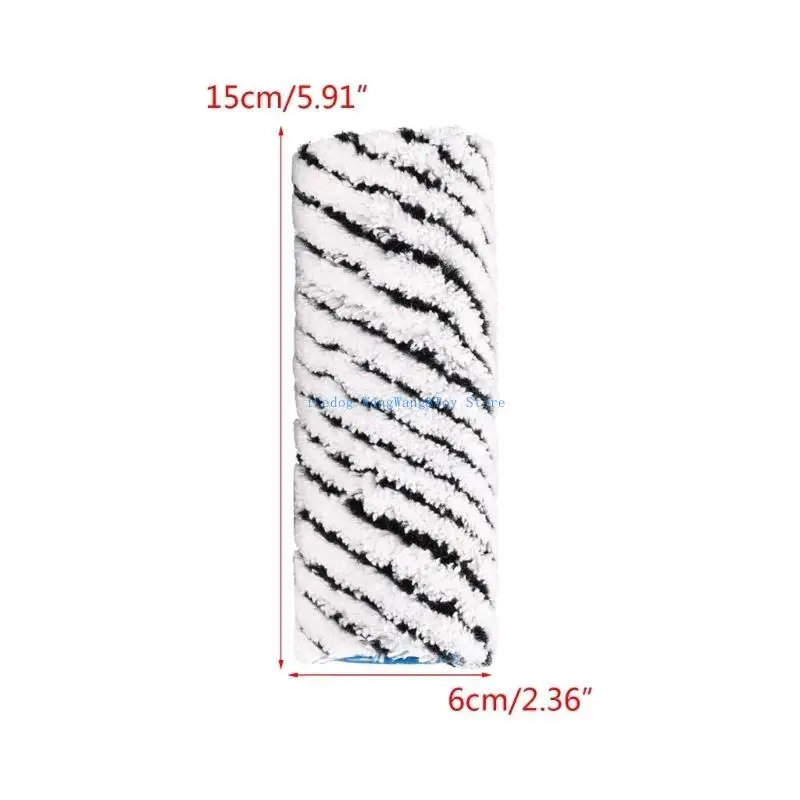 MOLF Main Brush Compatible for FC3 FC5 FC7 Mopping Machine Sweeper Robot Vacuum Cleaner Roller Brush Home Cleaning Tool 1Pair