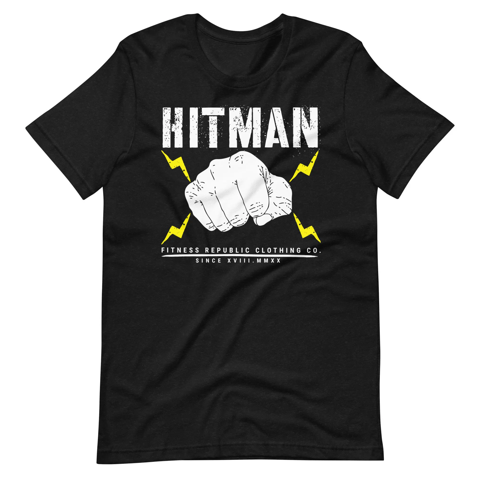 

HITMAN Athletic Fit T Shirt By Fitness Republic