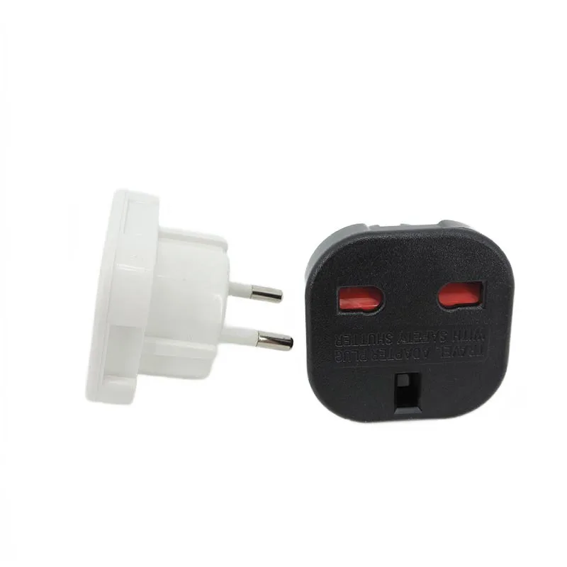 

EU Universal Plug UK to EU Converter Euro Travel Adapter 250V Power Adapter Charger EU Plug Adapter British Scoket Outlet r1