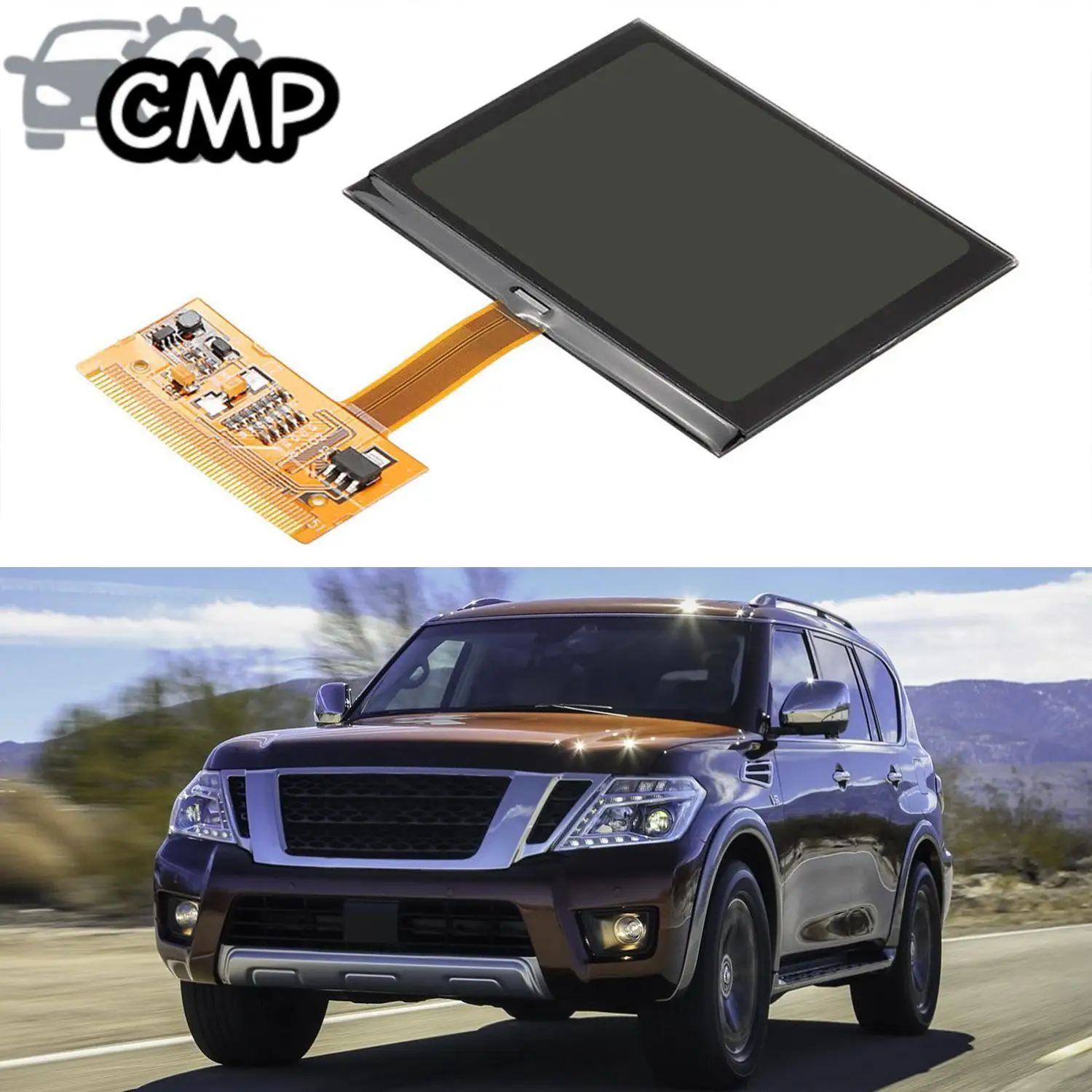 

1pc Car Touchable Dashboard LCD Replacement Display Screen Fit For Audi S3 8L Audi TT 8N Audi A6 C5 4B Car Display Screen Part
