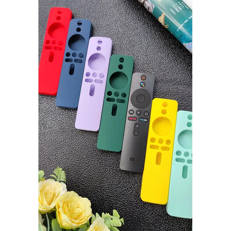 1pc Silicone Remote Control Case for Xiaomi Mi Box S/4X Remote TV Stick Cover Shockproof Dustproof Remotes Control Protector