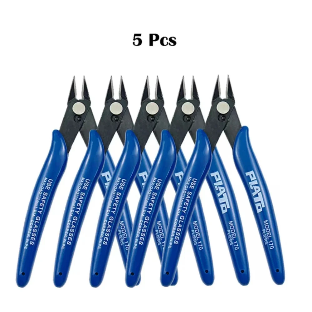 5/10pcs PLATO 170 Wishful Clamp DIY Electronic Diagonal Pliers Side Cutting Nipper Wire Cutter 3D Printer Parts Repair Hand Tool