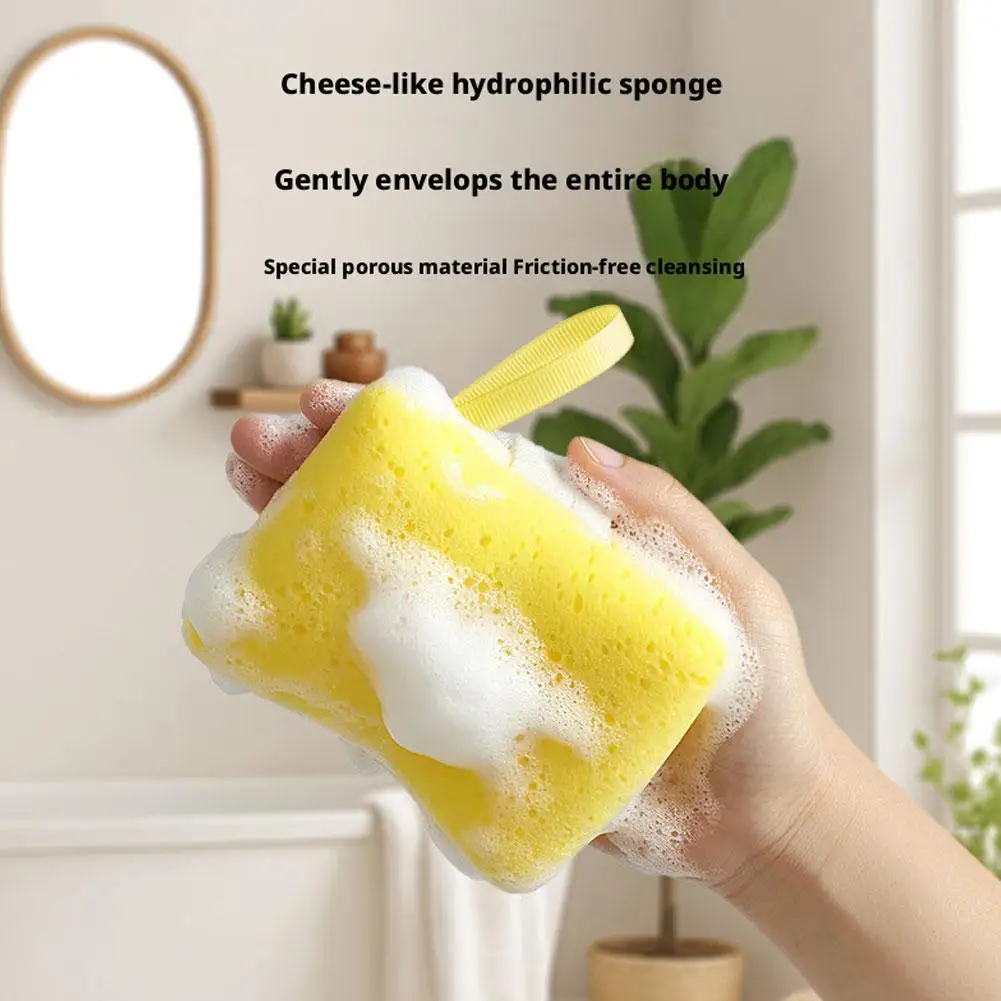 Soap Saver Bag Bath Sponge Shower Loofah Exfoliating Body Scrubber For Women Bath Ball Foaming Net For Skin Cleaning ﻿