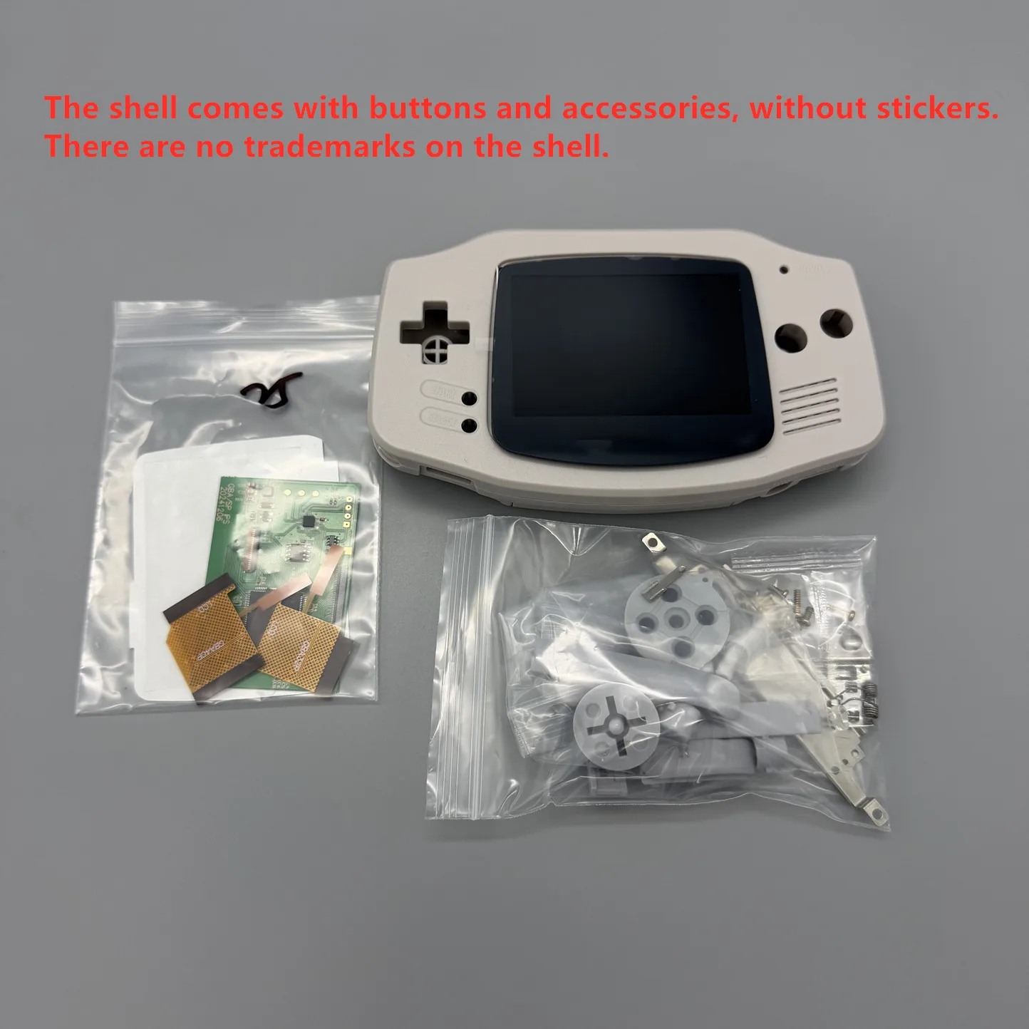2025年モデル 3.0インチ ラミネート加工 GBA IPS液晶 特殊シェル付き