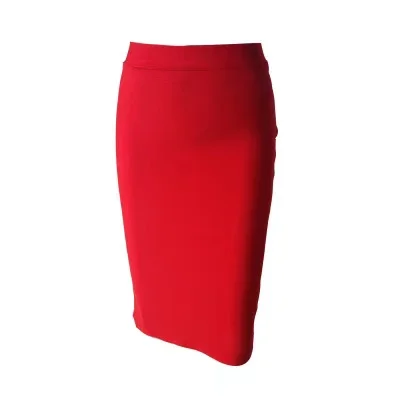 Ladies Summer Fashion Sexy Black Blue Orange Red Beige Bandage Skirt 2022 Designer A Line Pencil Skirt-A1245