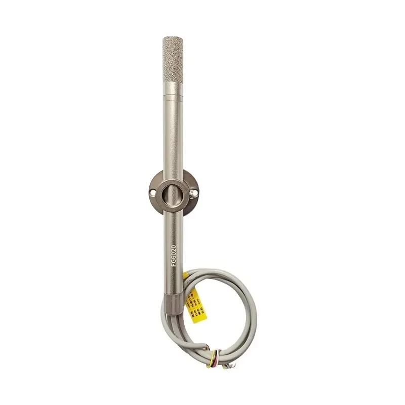 Duct Temperature Humidity Transmitter, 4-20mA Humidity Sensor, Industrial Pipeline Sensor, High Temperature Humidity Probe