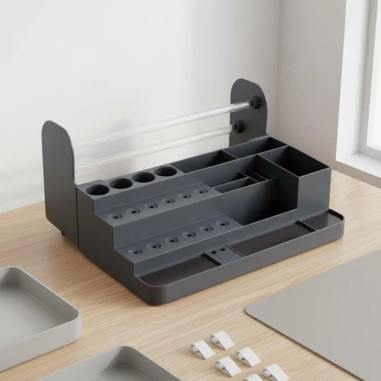 Phone Repair Tool Rack Attractive Area Workbench Tray Easy Assembly