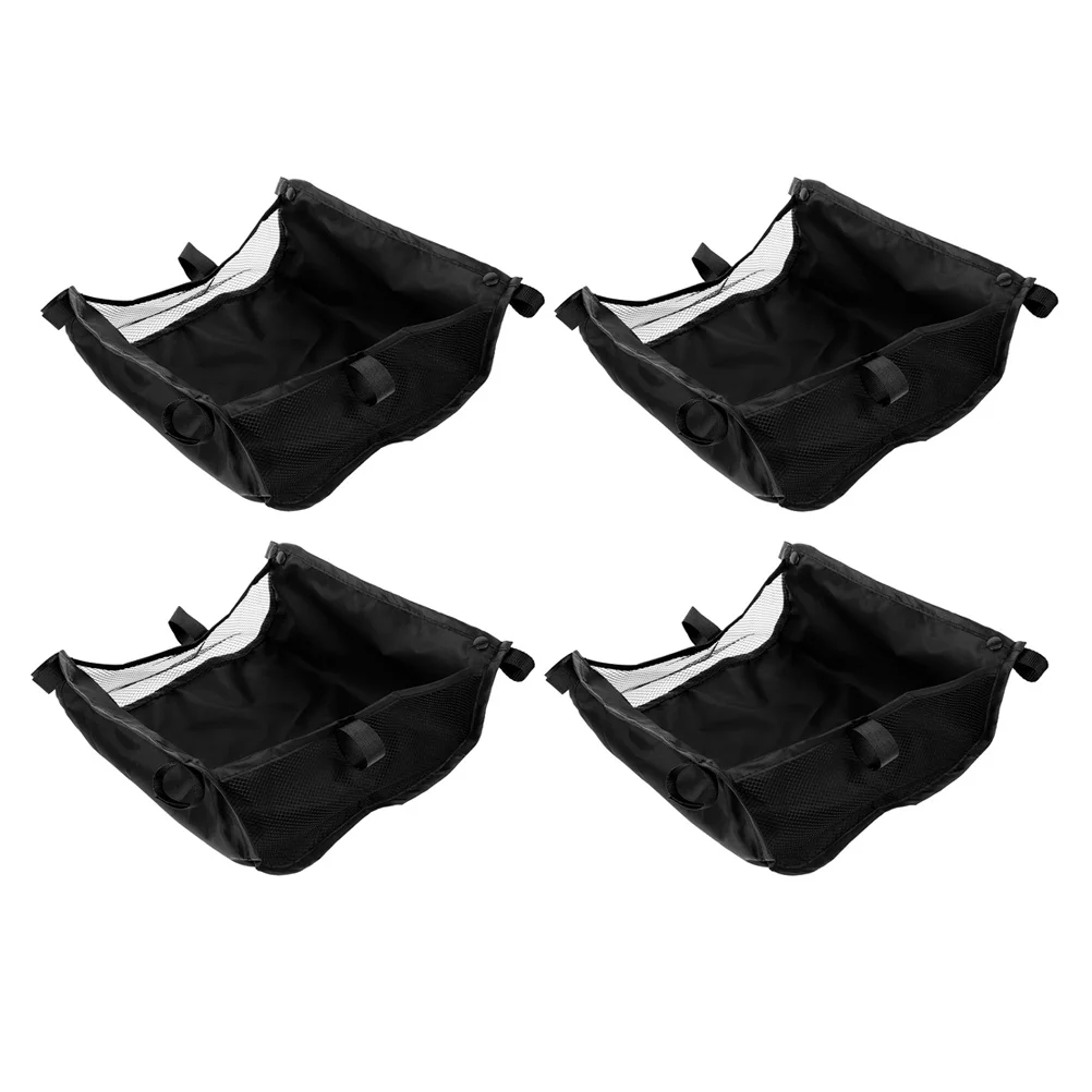 

4pcs Baby Storage Multifunctional Mesh Underseat Basket Universal Accessories Portable Organizer For Pushchair Wagon Carriage