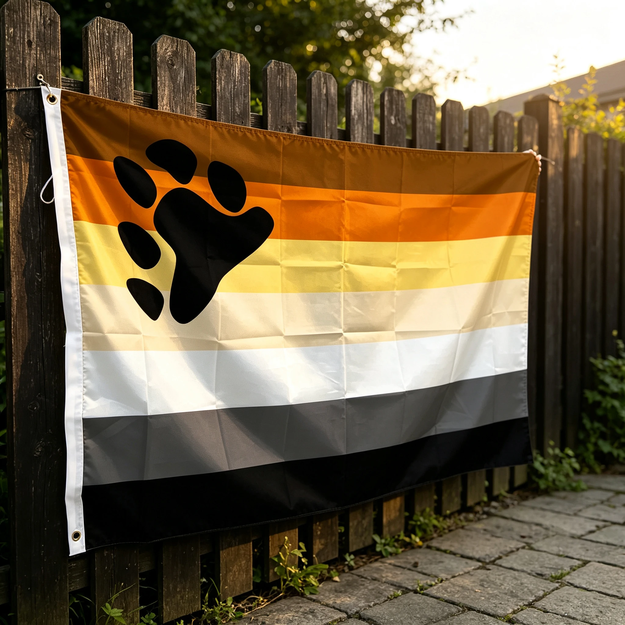 60x90cm 90x150cm 120x180cm LGBT The International Bear Brotherhood Flag Bear Flags (Gay Culture) Tapestry Polyester Banner